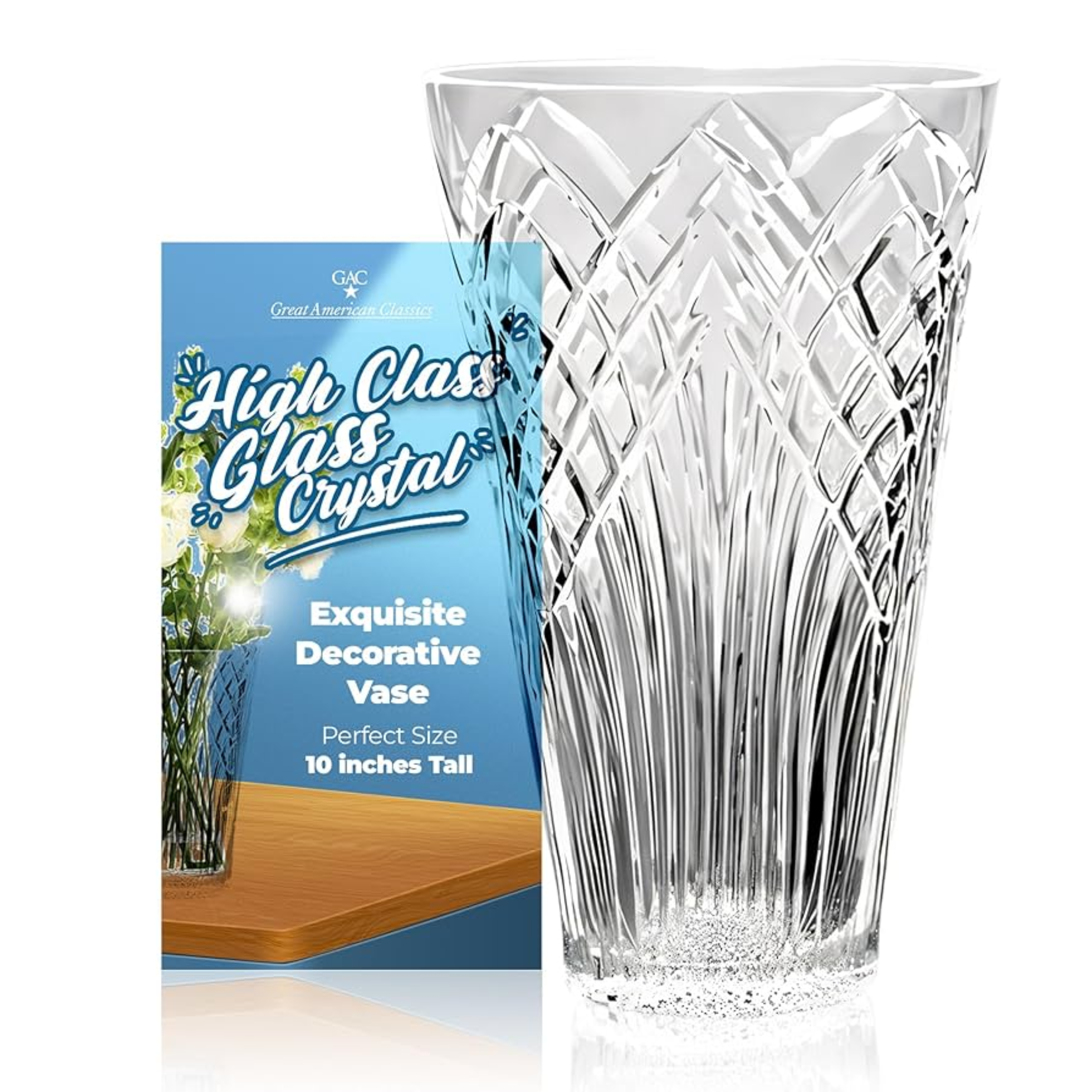 Elegant Crystal Vase